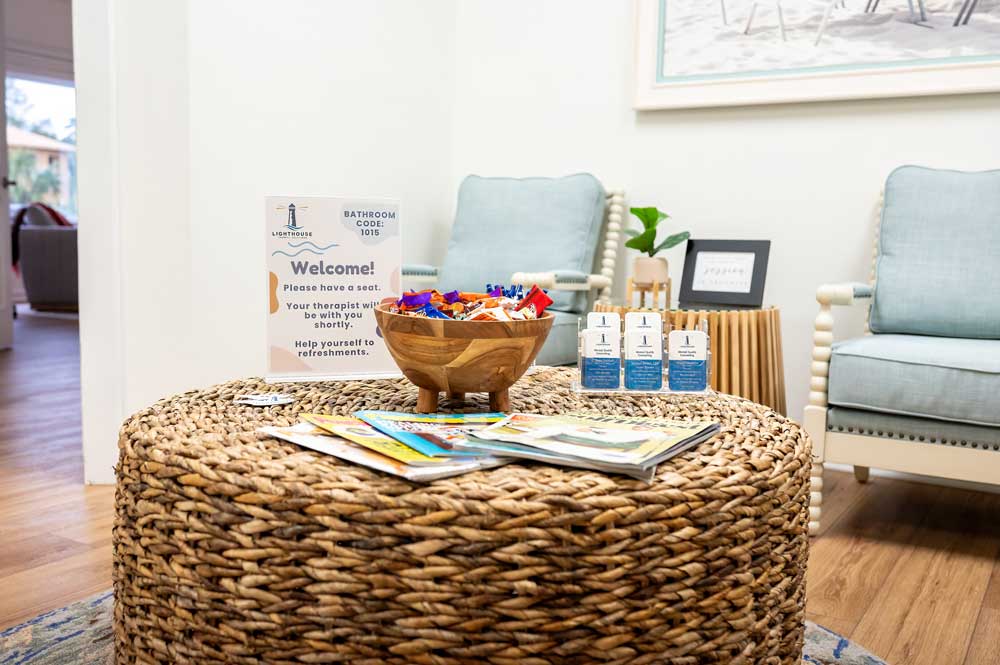 Lighthouse Therapy in Mount Pleasant Waiting Room